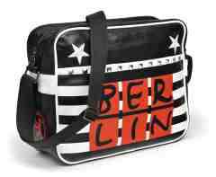 Fashion / Taschen Retrotasche BERLIN Rock schwarz Maße: x 6 x cm Material: