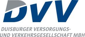 DVV Duisburger Versorgungs- und Verkehrsgesellschaft mbh (DVV) Duisburger Versorgungs- und Verkehrsgesellschaft mbh Bungertstraße 27 47053 Duisburg Telefon 0203 / 604-0 Telefax 0203 / 604-2900 www.