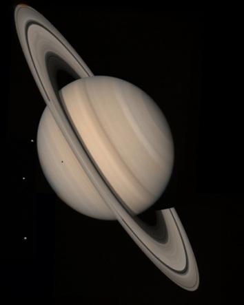 Der Saturn 1. Welche Besonderheit hat der Saturn? 2. Woraus bestehen die Ringe? 3.