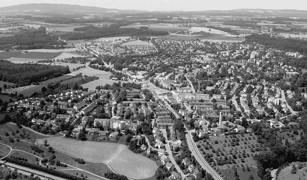 Weststadt: Blick von oben Quartier Galgenhalde 2 500