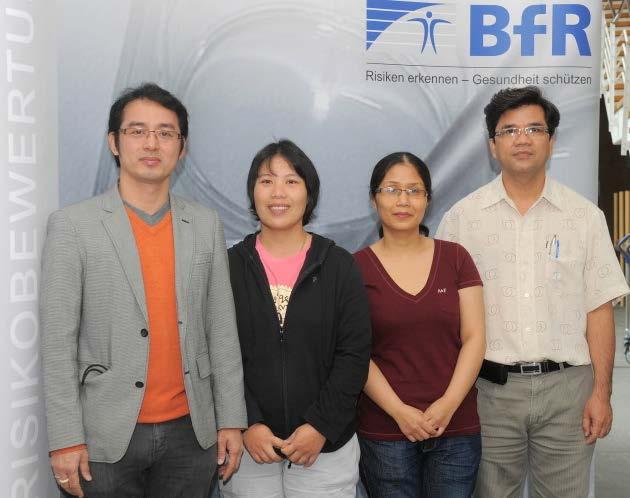 Fazit - Internationale Kooperation Chiang Mai Uni Thailand - FU Berlin, BfR Analyse von Vibrio-Isolaten aus Shrimps Publikation in J Food protection, Koralage et al., 2012 Inst.