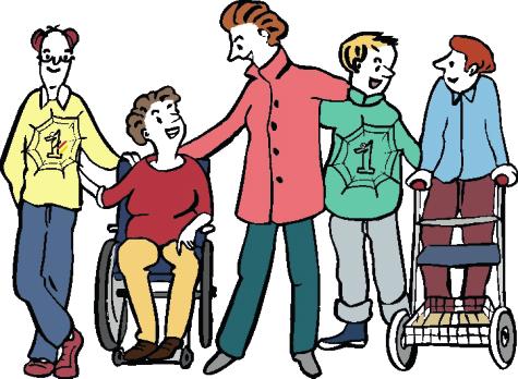 Deutscher Bundestag 17. Wahlperiode 31 Drucksache 17/8485 Nachwort In den Behinderten-Rechts-Konventionen steht: Alle Menschen haben die gleichen Rechte.