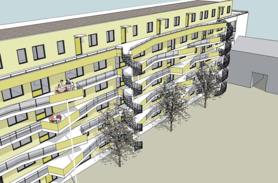 Wohnen im Viertel Reinmarplatz Umsetzung seit April 2015 10 Projektwohnungen (GEWOFAG) Pflegewohnung auf Zeit Wohncafé