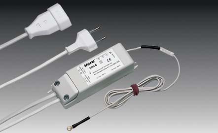 EBS 4 Berührungs-Schalter mit verschiedenen Sensorflächen Schalten durch einfaches Berühren der Sensorfläche Anschluss: 230 240 V / 50 60 Hz Leistung: max.