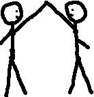 Anwendung/ Vertiefung: - Vorschlag 1: Spiel: Zwei freiwillige Kinder stellen sich gegenüber und machen mit ihren Armen/ Händen ein Tor.