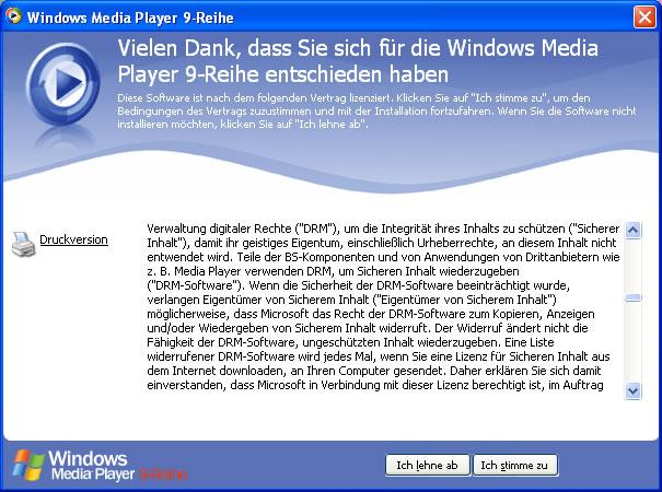 Beispiel: Windows Media Rights Manager DRM Plattform, die von Microsoft entwickelt wurde Ziel: sichere