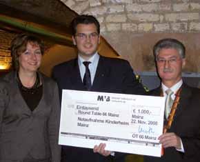 000 Euro), die von RT durchgeführt wird, und aus dem Ergebnis der Veranstaltung Von-Tal-zu- Tal (500 Euro), dem Serviceprojekt von OT Bad Kreuznach.