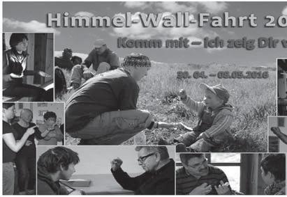 Katholische Gemeinde 021 Himmel-Wall-Fahrt 2016 Mit Gott gemeinsam unterwegs.
