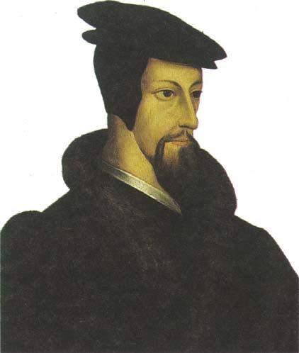 Johannes Calvin (1509-1564 Hugenottische Flüchtlinge trugen Calvins Ideen hinaus, bis in die Welt, auch nach Offenbach, wo 1699 in der damals evangelischreformierten Grafschaft Ysenburg-Büdingen-