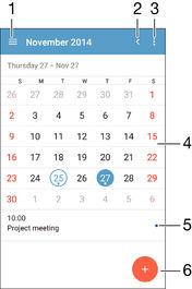 Kalender und Wecker Kalender Mit der Kalenderanwendung können Sie Ihren Zeitplan verwalten.