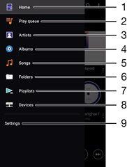 So öffnen Sie die Musik-Anwendung, während ein Musiktitel im Hintergrund abgespielt wird: 1 Tippen Sie auf, um das Fenster der kürzlich verwendeten Anwendungen zu öffnen, während ein Musiktitel im