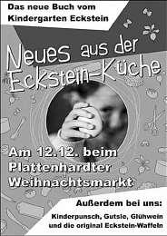 28 Kindergärten/Kirchen Evang. Kindergarten Eckstein Plattenhardt Vorankündigung!!! Auf diese Feier haben sich die Kinder in den letzten Wochen gut vorbereitet.