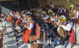 Juni 2014, die feierliche Eröffnung des Fanz Bauer-Theussl Hauses der Musik in unserer Nachbargemeinde