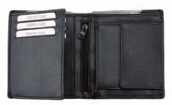 42006 - Kombibörse Hochformat Zehn Kreditkartenfächer, zwei Scheinfächer, Ausweisfach, Münzfach.