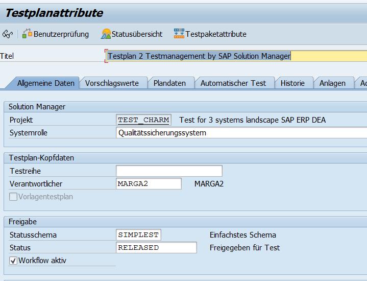 Test Planning Freigabe-Workflow im SAP Solution Manager 1 2 Automatische Email-Notifications und Freigabe-Workflow Die Tester werden automatisch darüber benachrichtigt, wenn Testpakete und Testfälle