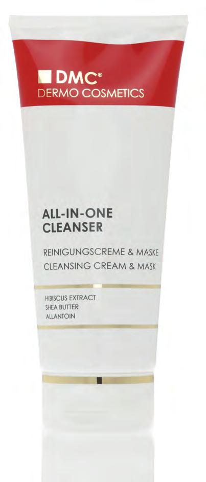 All-In-One Cleanser, 200 ml Tiefenreinigung der Gesichtshaut, besonders mild und durchfeuchtend Verfeinert den Teint, regeneriert und frischt den Teint auf Spürbar glättende Wirkung Hibiskus-Extrakt