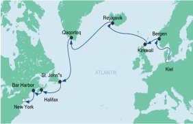 Aidaluna Aidadiva ab 12: 00 UHR Reisedauer: 17 Tage Schiff: AIDAluna oder AIDAdiva Route: Von Kiel nach New York oder Von Warnemünde nach New York Reisebeginn: kann um 9 Tage variieren Zuteilung auf