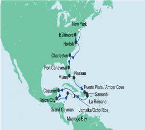 Aidadiva Paybackpunkte auf alle Aidaluna ab 12: 00 UHR Reisedauer: 22 Tage Schiff: AIDAdiva oder AIDAluna Route: Von New York nach Barbados 1 oder Von New York nach Jamaika 1 Reisebeginn: kann um 7