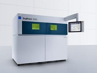 Mit der TruPrint 3000 lassen sich metallische Bauteile mit einer Größe von bis zu 300 Millimeter Durchmesser und 400 Millimeter Höhe generieren.
