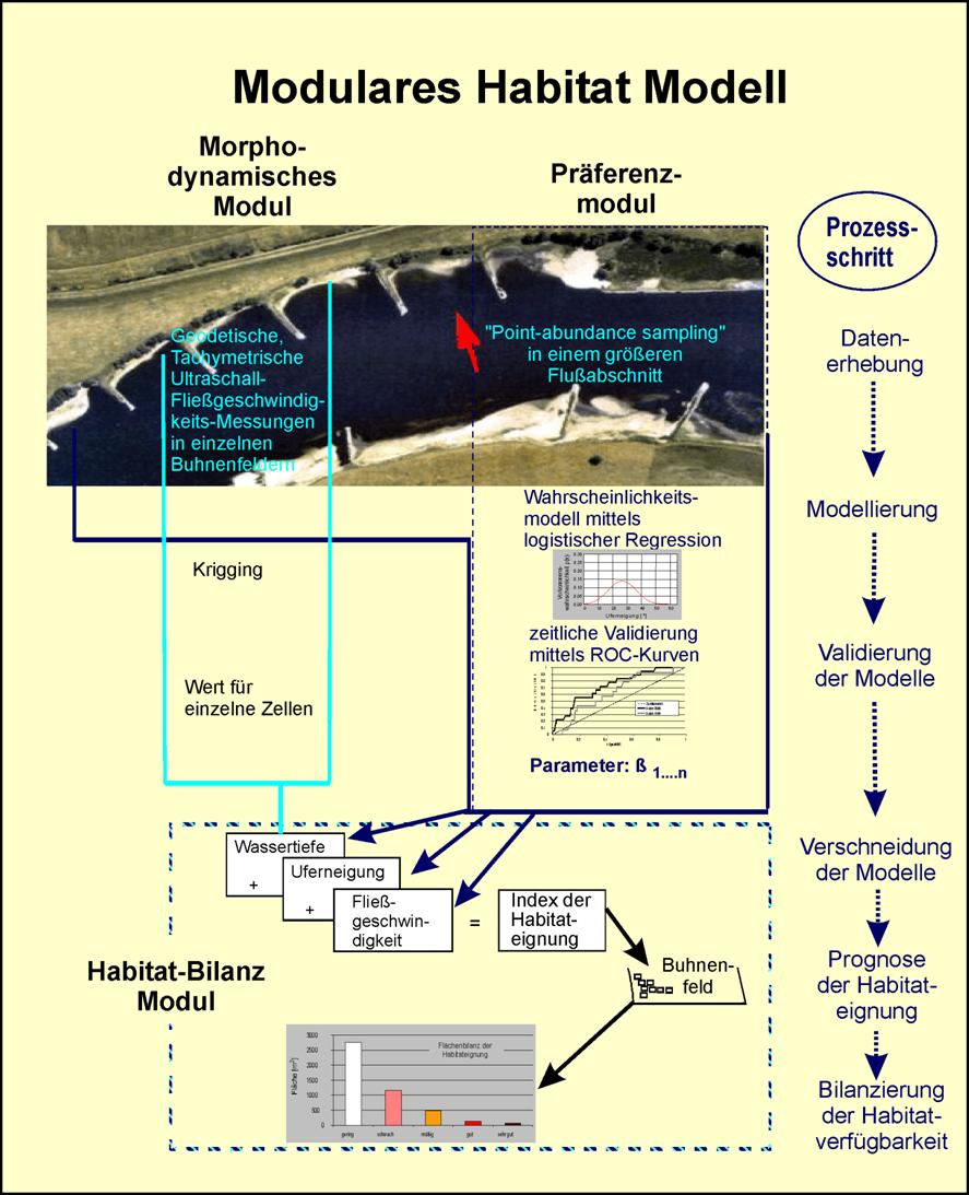Modulares Habitatmodell: Methode