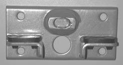 setzen und mit den Schrauben M8 X 45, Scheiben 8mm und Muttern M8 die Basis anschrauben. Die Schrauben müssen von innen nach außen geführt werden.