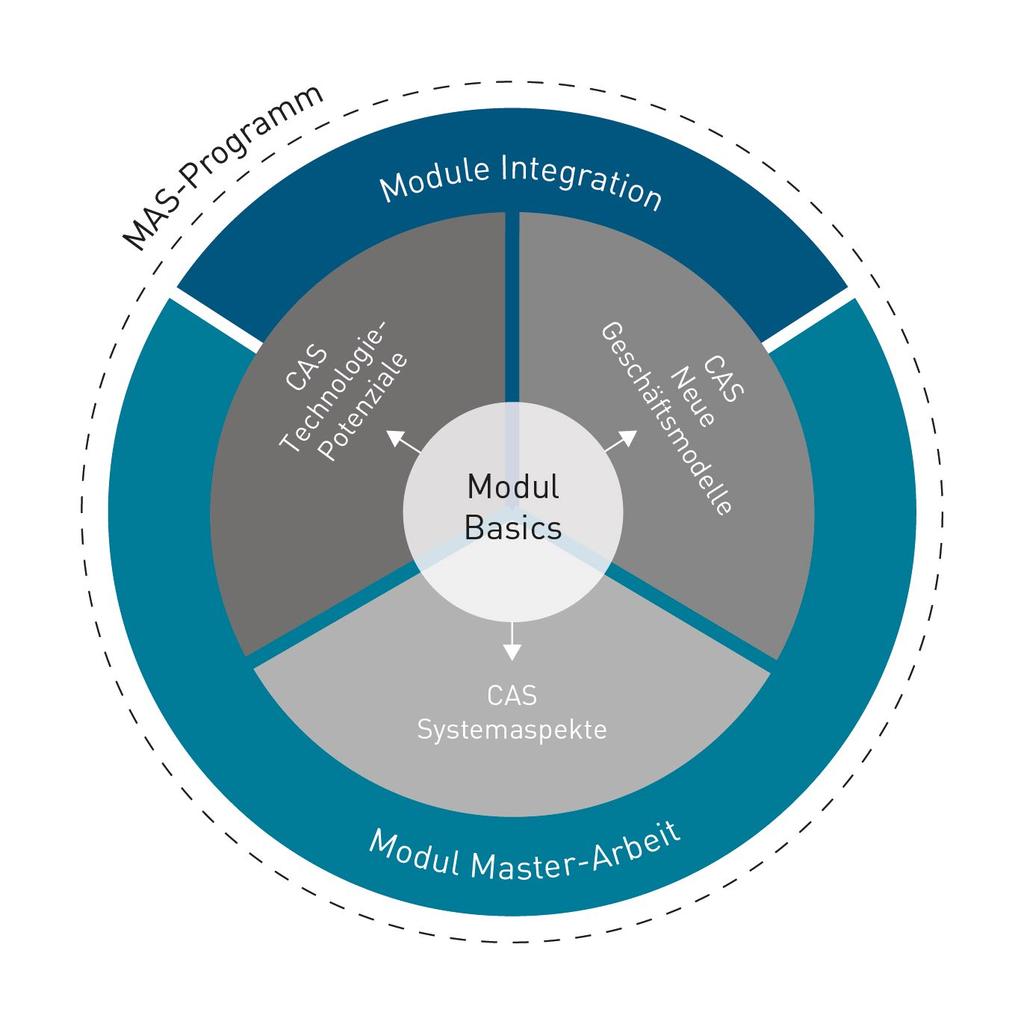 MAS CAS ETH in «Mobilität der Zukunft» Die Module Im Zentrum des interdisziplinären MAS ETH in «Mobilität der Zukunft» stehen die Entwicklung und Umsetzung integrierter und ressourcenschonender