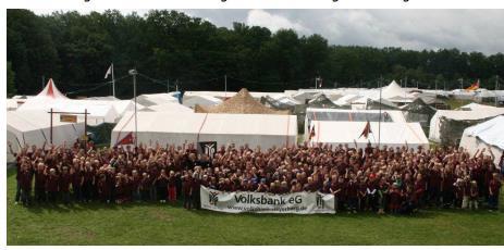 Bereits 2002 gastierte das Zeltlager in Steyerberg Unter anderem wird dort auch ein Orientierungsmarsch veranstaltet.