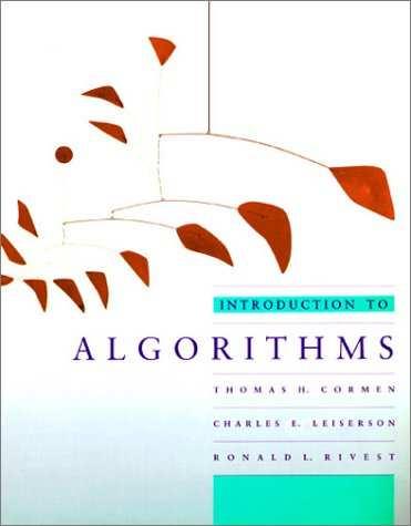 Effiziente Algorithmen Einführung Literatur Sehr umfangreiches, modernes Buch. Sehr gut geschrieben. Enthält alle wichtigen Algorithmen.