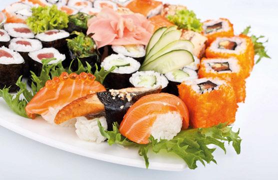 ganz vegetarisch mit frischem oder geräuchertem Tofu oder auch süßen Sushi mit Schoko, Mandeln oder Walnuss. Sie lernen die Varianten Temaki-Sushi, Nigiri-Sushi, Hosomaki-Sushi und vieles mehr kennen.