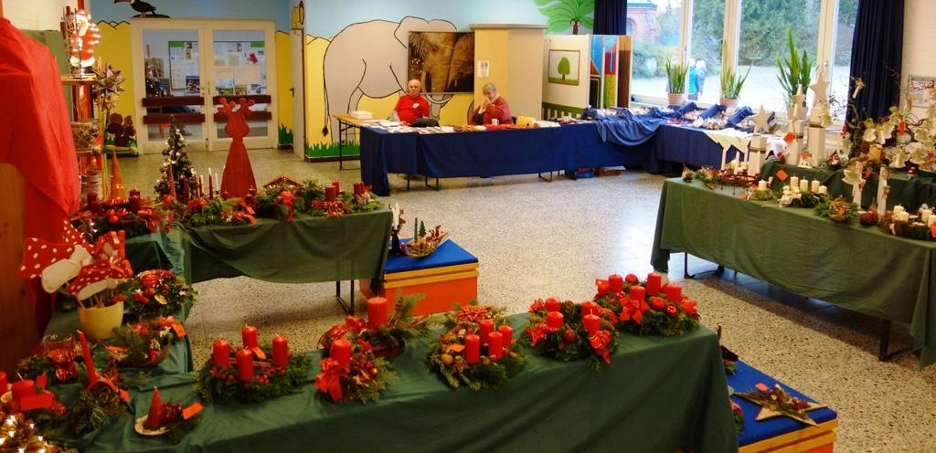 Rückblick Adventsfeier, Adventsausstellung, Besuch im Alten- und Pflegeheim Medingen, Weihnachtsmarkt Altenmedingen und Blutspendeaktion Im letzten Jahr hatten wir bis zum Jahresende einige Termine.