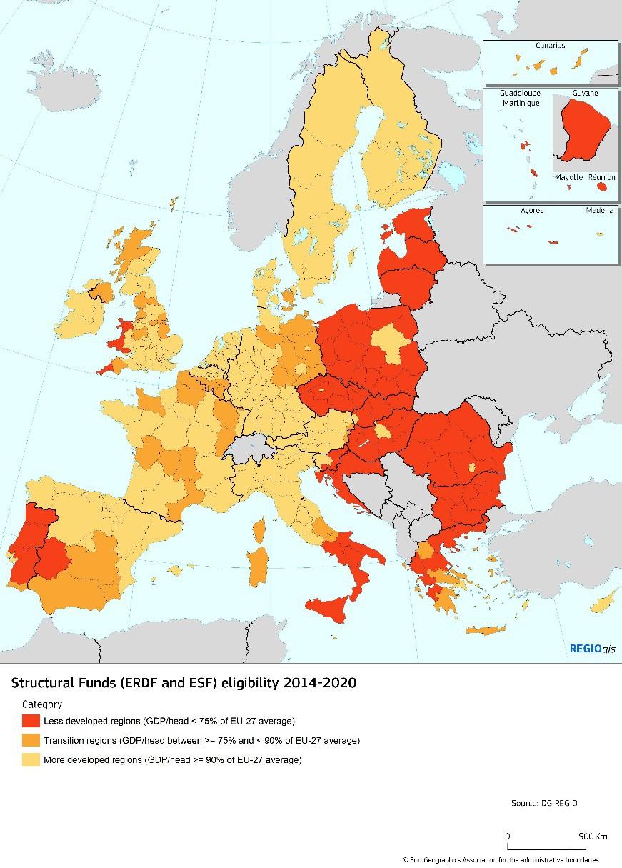 Die EU-Kohäsionspolitik: Solidarität in der Praxis 2014-2020: Investitionen in Höhe von 352 Milliarden Euro in Infrastruktur, Unternehmen, Umwelt und die Weiterbildung von Arbeitnehmern in
