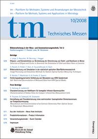 tm Plattform für Methoden, Systeme und Anwendungen der Messtechnik www.tm-technisches-messen.