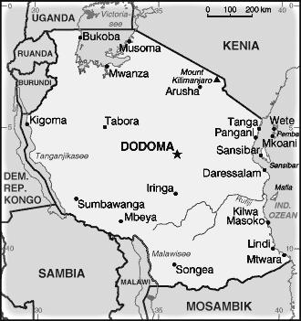 Dezember 1961 wurde Tanganjika von Grossbritannien unabhängig, verblieb aber im Commonwealth und verband sich 1964 mit dem Inselreich Sansibar zu Tansania. Seit dem Ende des 19.