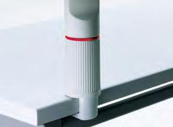 NOVUS Universalzwinge 1, 18-74mm Zwinge zur Befestigung an Tischplatten Klemmlänge: 18-74 mm Passend für Produkte,