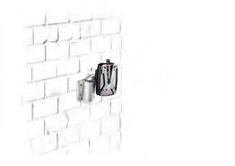 Befestigung eines Monitors direkt an der Wand Befestigung durch Wandadapter Einfache Monitoranbringung durch QuickRelease mit Einhandbedienung passend zum Befestigungsstandard 75/100 Befestigung von
