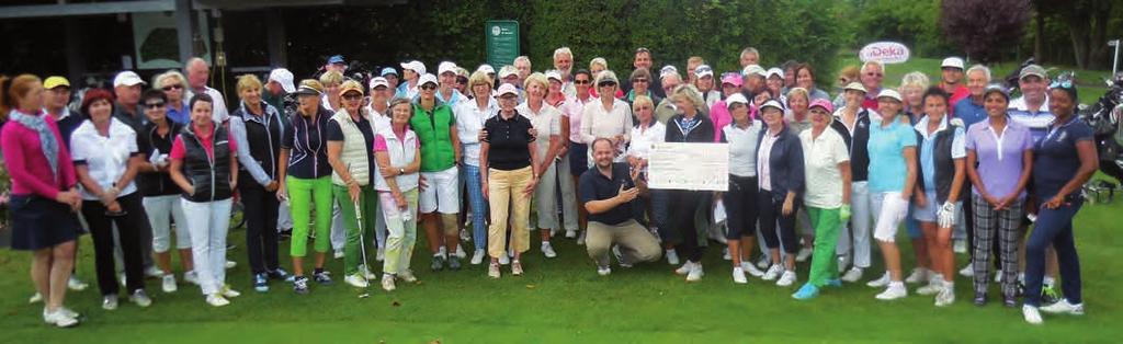 AGC Golfer spenden 3.700 für Stiftung Deutsche KinderKrebshilfe Golfspielen für einen guten Zweck: Am 15.