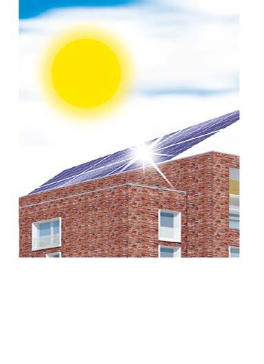 16 NEUBAU UND MODERNISIERUNG beheizt und durch Photovoltaikanlagen mit Strom versorgt.