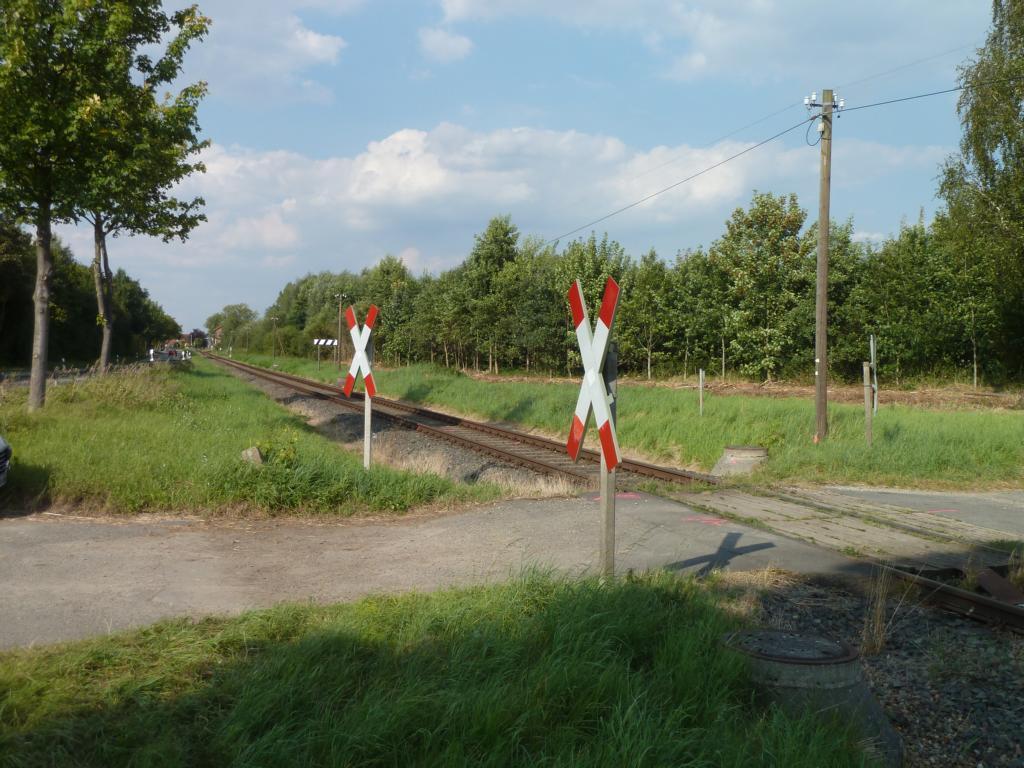 01 - Haltepunkt Rötgesbüttel (heute), von Südwesten Kreuzungsbahnhof (geplant) mit