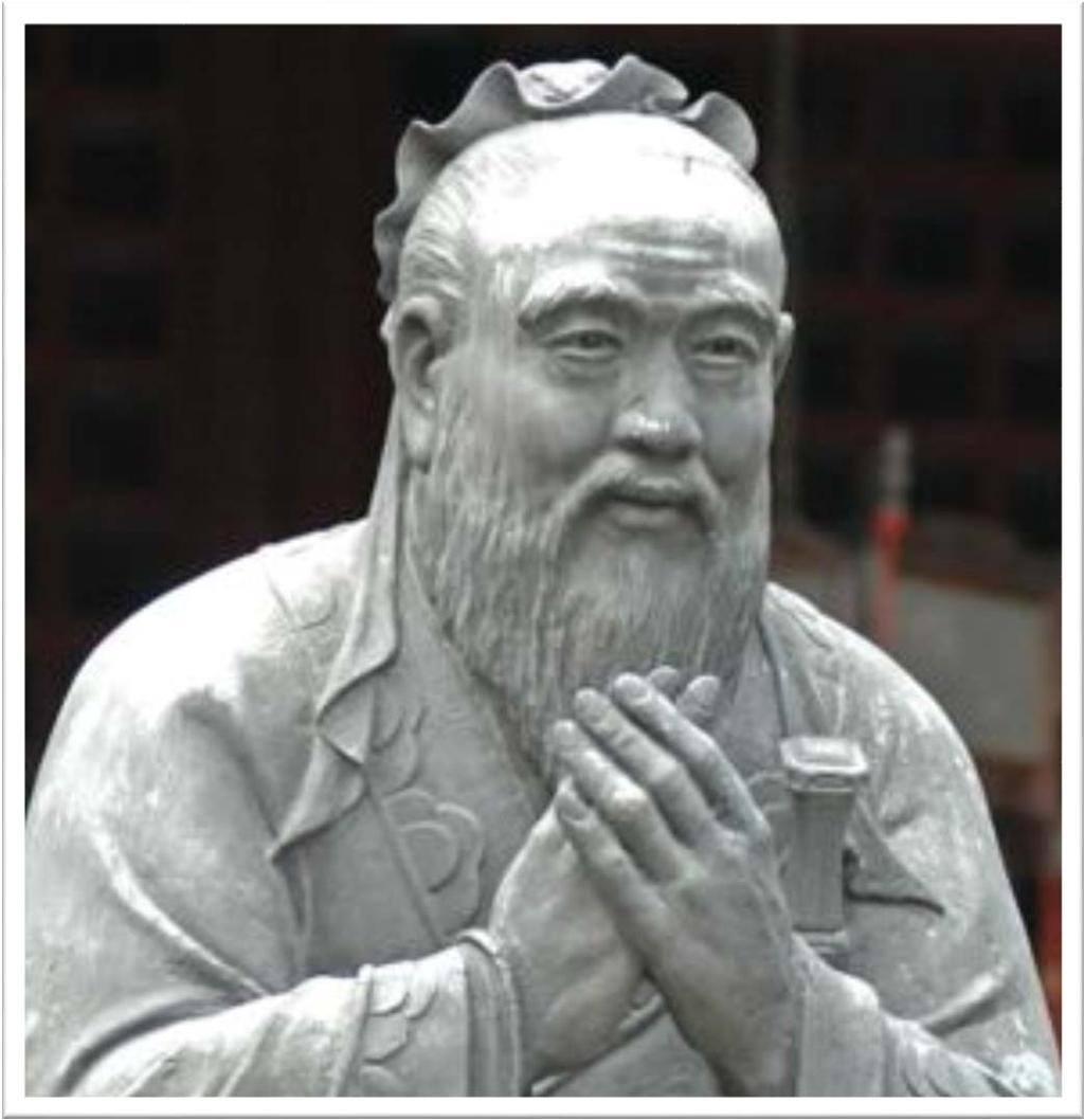 Trotzdem Konfuzius: Wenn der Mensch nicht über das nachdenkt, was in ferner Zukunft liegt, wird er das schon in naher Zukunft bereuen.