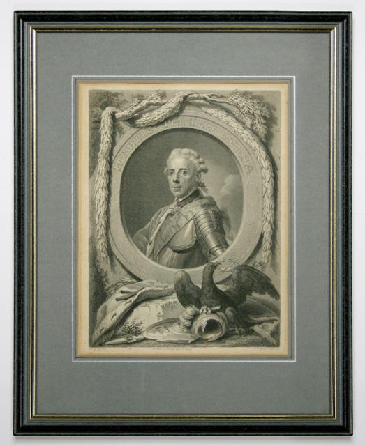 Seite 20 Verkaufskatalog Prinz Heinrich 27 x 20 cm Kupferstich Jahr der