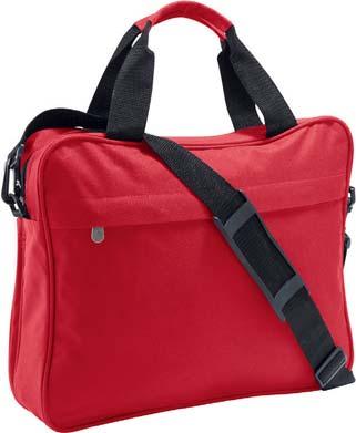 GRAPHITE Businessbag Conference RED 600D Polyester Überschlag mit Schnellverschlüssen Innentasche mit Reißverschluss Karten- und Stifttasche unter Überschlag