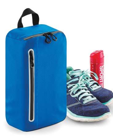 x 35 x 12 cm Athleisure Sports Shoe / Accessory Bag 600D/420D Polyester Kombination Auswaschbarer Innenraum Netztasche hinten Belüftungs-Öse aus Metall