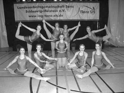 Die Vereine melden HTV Harrisleer Tanzverein e. V. Zweimal auf dem Treppchen für den HTV Zwei Gruppen des HTV Harrisleer Tanzvereins sind am Samstag, 13.