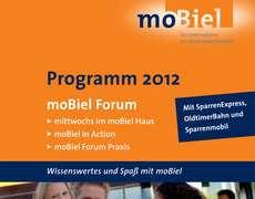 mobiel Forum-Programm 2012 ist da 18.01.12 Rund 70 Praxisveranstaltungen, Aktionen rund um Mobilität und Vorträge für alle Interessen und Altersgruppen gibt es auch 2012 bei mobiel.