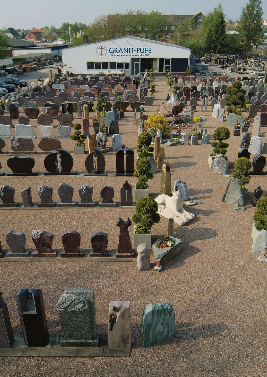 22/23 as Familienunternehmen Granit-Pufe Dam Schinkeler Friedhof in Osnabrück blickt auf eine lange, traditionsreiche und über 100-jährige Vergangenheit zurück.