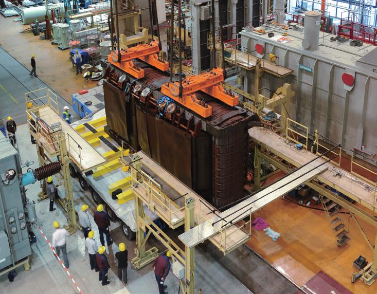Repair & Retrofit Siemens blickt auf eine über 100-jährige Geschichte im Transformatorenbau zurück.