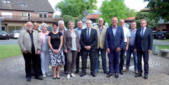 VBB 16 Der Bereich Niedersachsen/Bremen führte vom  Juni 2016 in Munster seine erste Bereichsvorstandssitzung nach den Veränderungen im Bereichsvorstand duch an der auf Einladung des
