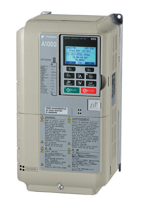 000 m) 10 bis 20 Hz; 9,8 m/s²; 20 bis 55 Hz: 5,9 m/s² IP00/IP20-Gehäuse, offene Ausführung CE, UL, cul, RoHS Leistungen CIMR-VC4Ao CIMR-AC4Ao 0005 1,5 kw 4,4 A 4,8 A 0005 1,5 kw 4,4 A 4,8 A 0007 2,2