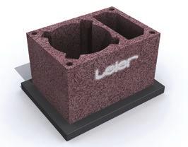 Kamin einzügig mit Luftschacht Ein mit einem Lüftungsschacht kombiniertes Kaminsystem, welches die zur Verbrennung notwendige Luft raumluftunabhängig zuführt.