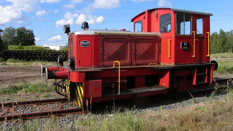 , Plettenberg [D] "Carl" Deutz 55486 - SVG "L 14" 1967 - Westerland (Sylt), Bahnbetriebswerk Die Diesellok V 2, gebaut 1957 von